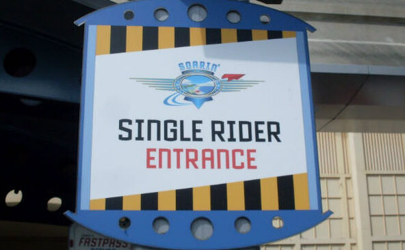 single rider